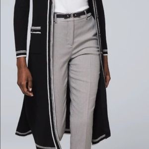 White House black market duster sweater